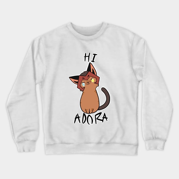 Hi Adora Crewneck Sweatshirt by dragonlord19